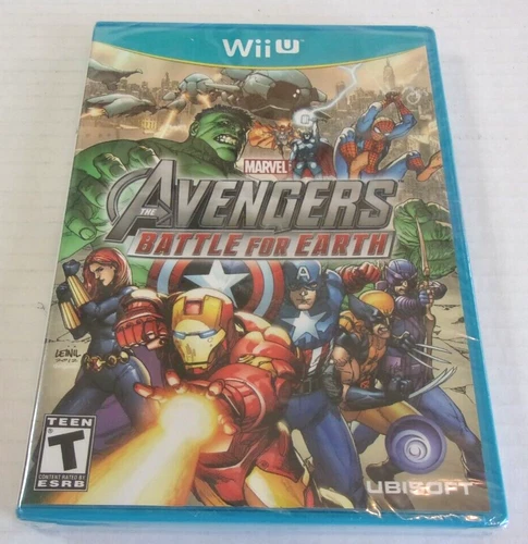 Brand New Sealed Marvel Avengers: Battle for Earth Nintendo Wii U Free Shipping!