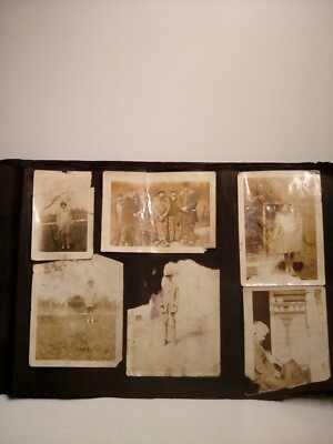 #ad Old B amp; W family photo book. 1920#x27;s 1940#x27;s? rural America $49.99