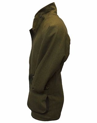 Veste Vintage Années 70 En Laine Tweed – Marron, Coupe Ajustée, Marque Bespoke (taille 44)