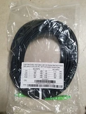 Simplex Indoor/Outdoor SC/APC to SC/APC Micron Fiber Cable - 100 Feet