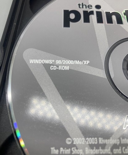 The Printshop Deluxe Version 20 Design Software Windows PC 4-Disc Set 98 2000 XP - Picture 5 of 5