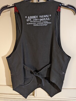 Size L - ABBEY DAWN BY AVRIL LAVIGNE BLACK MILITARY EMO PUNK Size L - ABBEY DAWN BY AVRIL LAVIGNE BLACK MILITARY EMO PUNK