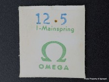 Vintage ORIGINAL Omega Mainspring Part 1208 Many Calibers Available
