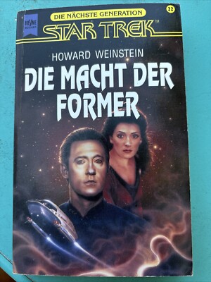 Star Trek Die Nächste Generation Die Macht der Former Howard Weinstein 5096