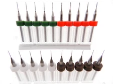 20 pack .3mm .4mm .5mm .6mm Drill Bit Tool Kit Modeling Watch Repair