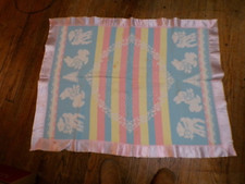36x48" Reversible Printed Doe  Bunny Baby Blanket  SC-50 