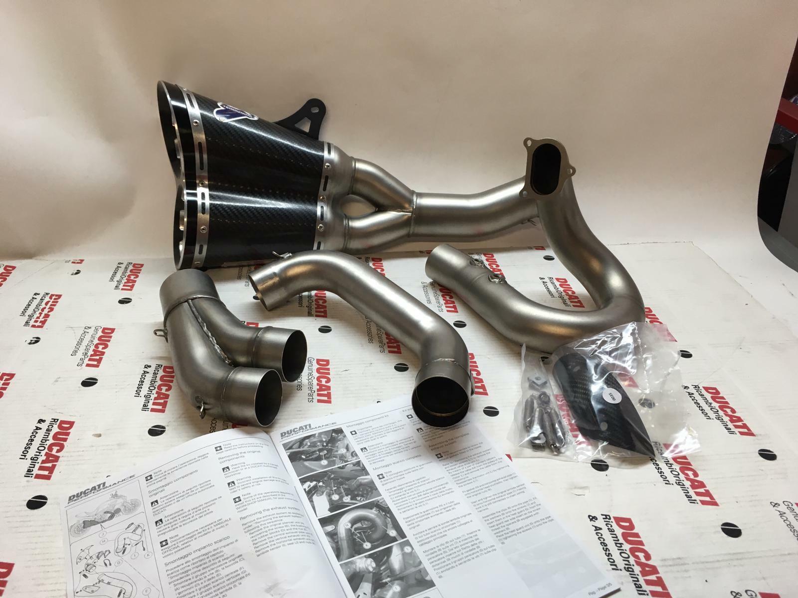 Set Exhaust Racing Termignoni for Ducati Diavel Without ECU with Filter |  eBay