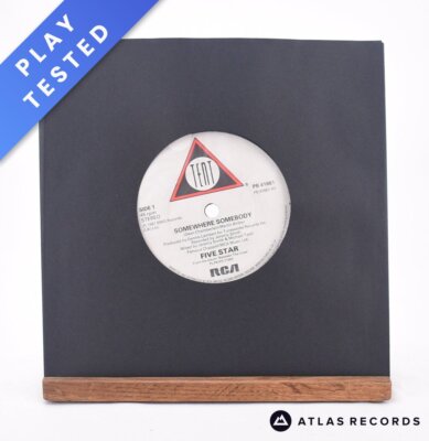 Five Star - Somewhere Somebody - 7'' Vinyl Record - Plain