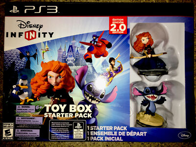 DISNEY  TOY BOX STARTER PACK Ps 3. see Box Picture For Item Description