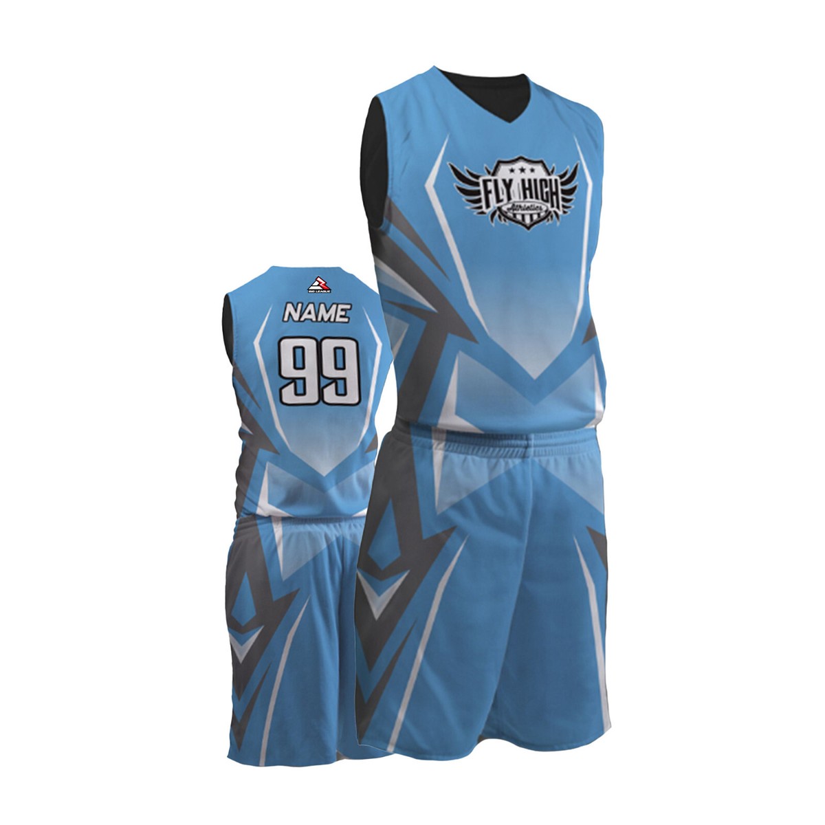 Custom Personalized Sports Uniform Men and Women - Fly High