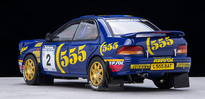 Sunstar 1/18 1955 Subaru Impreza 555 WRC 1994 Zealand Colin Mcrae