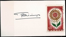 FRANCE 1964 CEPT EUROPA  n° 1430 Oblitéré / Used Signature  Graveur