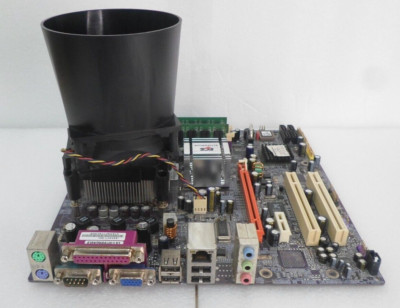 ECS 945GCT-M3 MB W/ INTEL CPU, HEATSINK, & 2GB DDR2 MEMORY