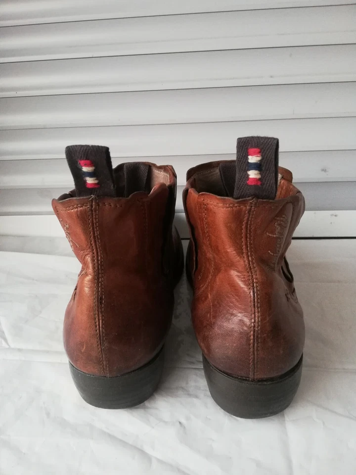 Napapijri Damen Stiefelette, Gr. 40, Braun, Leder, Gebraucht.  - Bild 2 von 4