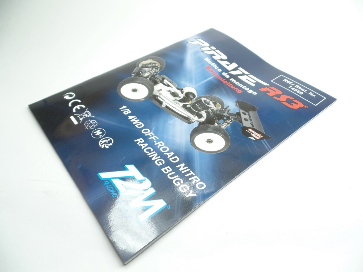 T2M Pirate Rs3 T4960 Construction Manual Spare Parts List Tpr®