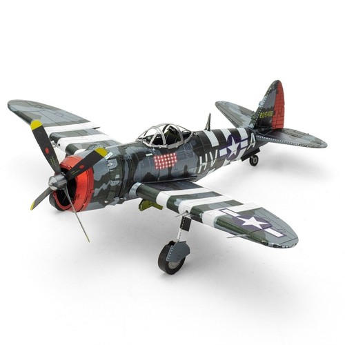 Metal Earth P-47 Thunderbolt Model Kit - Requires Assembly (ME1002) - 第 1/5 張圖片