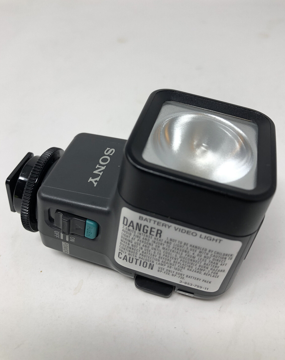 Sony HVL-10DC Camcorder Flash Video Light Mint Condition No Box