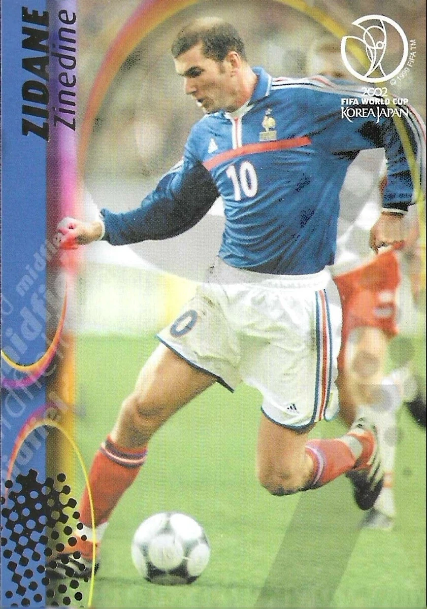 2002 Panini World Cup Zinedine Zidane #61 for sale | eBay