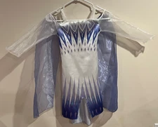 Disney Frozen II Elsa The Snow Queen Deluxe Child Costume Dress Size S/P (4-6X)