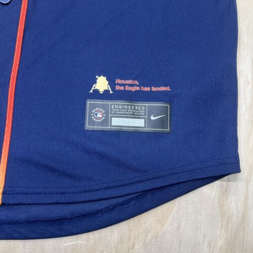 NEW MD Houston Astros Nike Space City Connect Replica Jersey Blue Herrera #78 - Picture 5 of 14