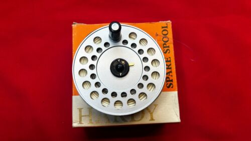 HARDY 150 Viscout Spare Spool with Line In Box. For Hardy Viscount Fishing Reel
