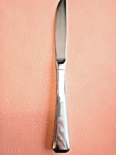 GORHAM TRISTAN 18/8 STAINLESS Dinner Knife JAPAN DESIGN STUDIO - 9 1/4" HEAVYWT