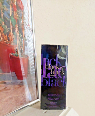 Black is Black pour femme by Nu Parfums Eau De Parfum Spray 3.3 oz Women