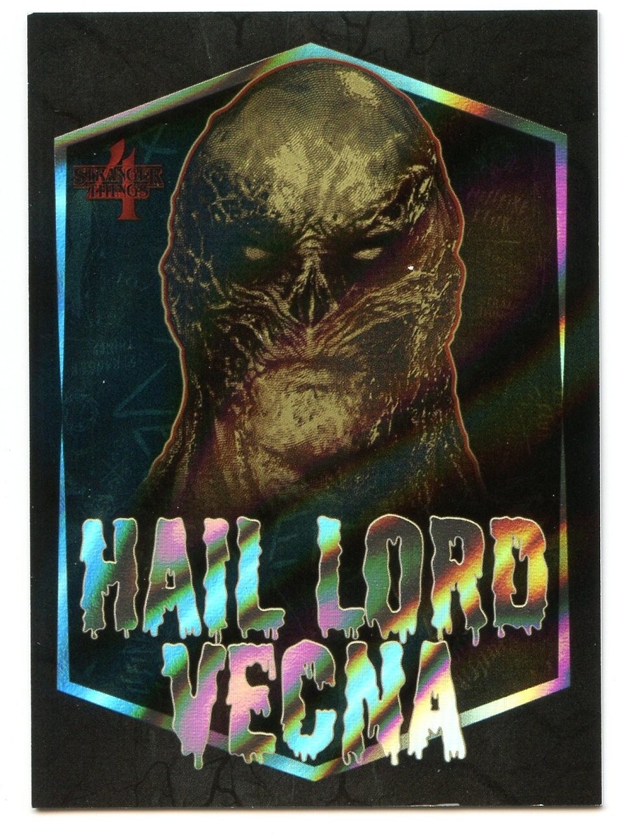 2023 Topps Stranger Things Season 4 Hail Lord Vecna Insert Card LV
