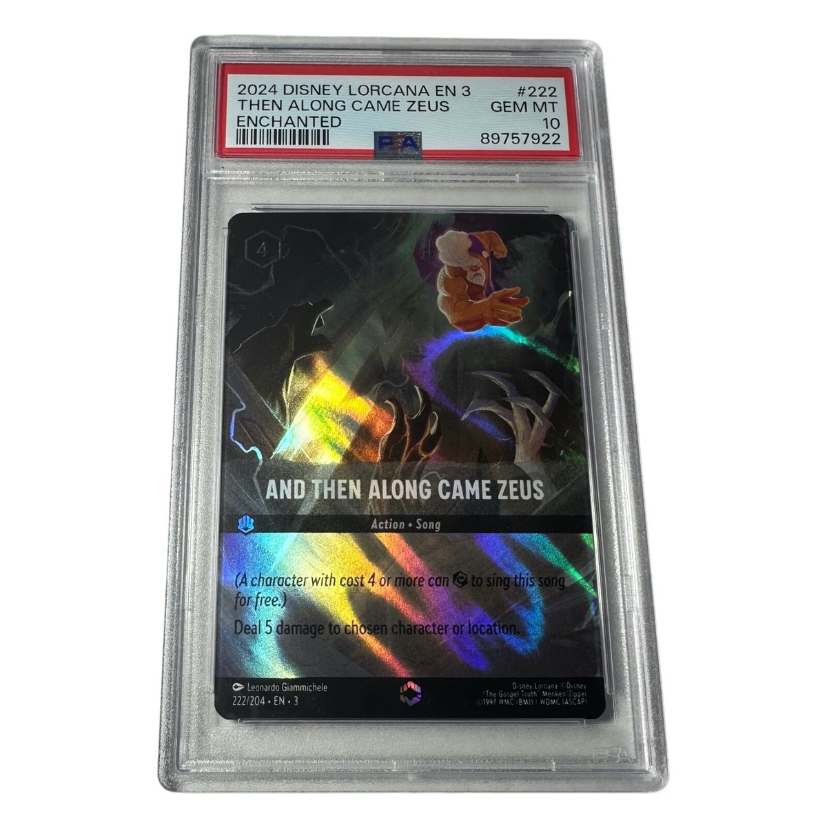 PSA10DISNEY LORCANAヘラクレス ENCHANTED384 Psa10Disney Lorcana Hercules Enchanted384 | eBay