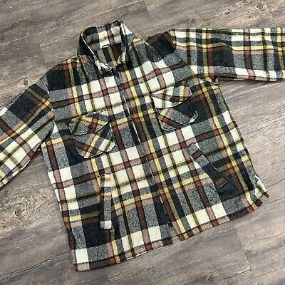 Vintage Oakbrook Sportswear Sears Jacket Plaid Flannel Men Vintage Oakbrook Sportswear Sears Jacket Plaid Flannel Men