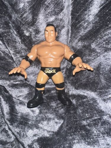 WWE WWF Mattel Retro The Rock Dwayne Johnson Loose...