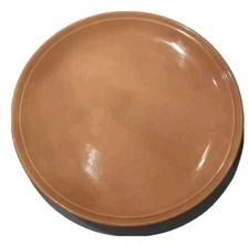 Gladding-McBean El Patio 14" Round Platter Chop Plate Peach Color  Vintage