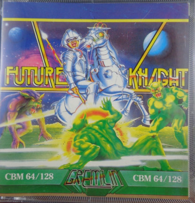 COMMODORE 64/128 -- FUTURE KNIGHT (GREMLIN - DISK)