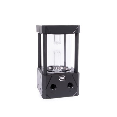 Eisbecher Aurora 150mm Glass Reservoir with D5 Body (Pump Not Included), Blac...