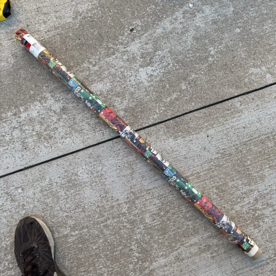 ¡Papel de envolver de Navidad Star Wars El Despertar de la Fuerza!! 70 pies cuadrados 2015 nuevo otro Foto 4 de 4