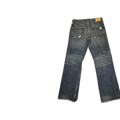 Men's Hollister Hermosa Low Rise Boot Jeans 32x32 Button Fly