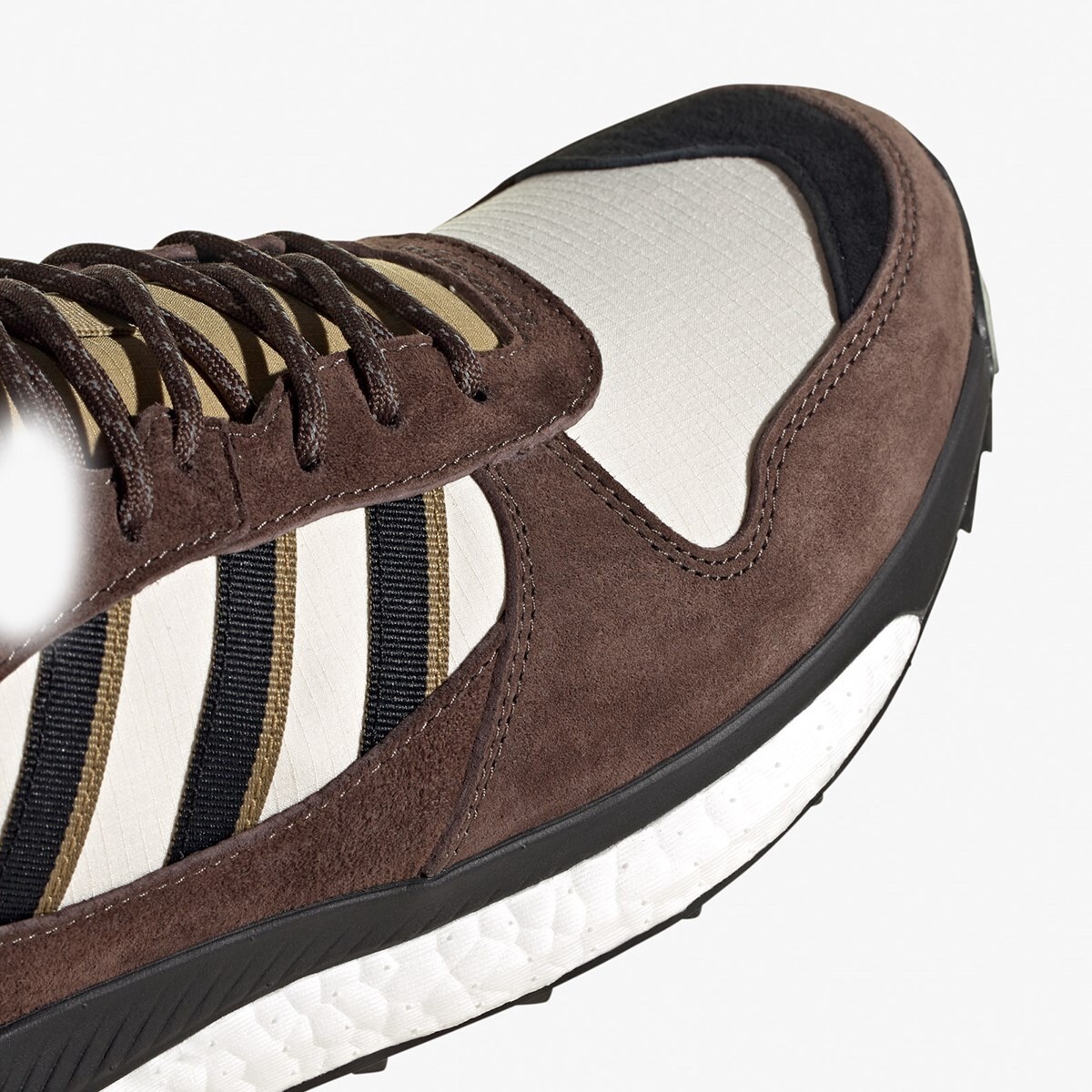 MEN\'S adidas Marathon Free Hiker x Human Made Khaki Brown FY9148 Size 6.5 Adidas Marathon Free Hiker x Human Made Khaki Brown Men main image 4