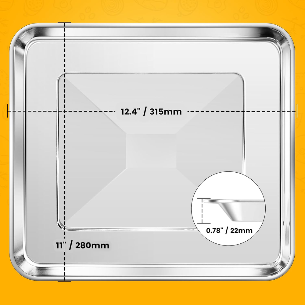 Replacement Air Fryer Tray for Cuisinart TOA-60 TOA-65 TOA-70 Convection Toaster Oven