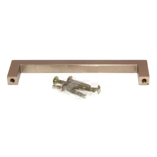 Top Knobs Nouveau Square Bar Pull 5 1/16" (128mm) Ctr Brushed Bronze M1651 - Picture 3 of 3