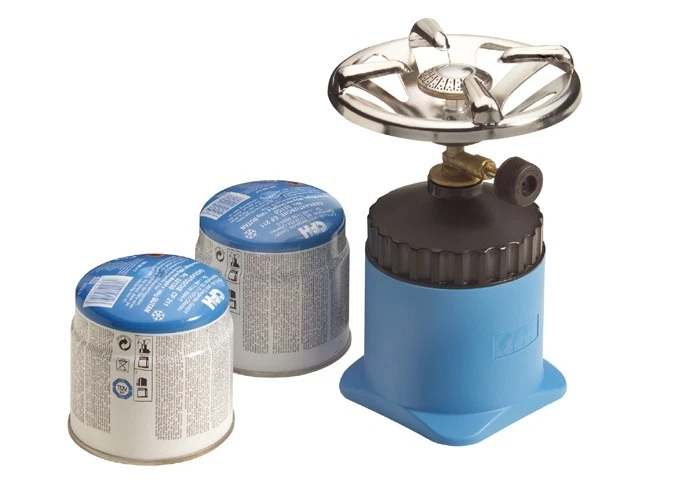 CFH KARTUSCHENKOCHER HAPPY CAMPER mit 2 Kartuschen neu Gaskocher Campingkocher