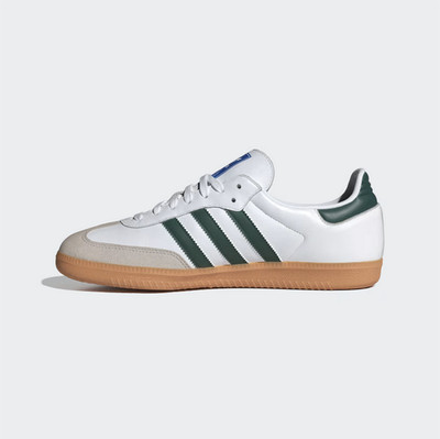 Adidas Samba OG White Green Gum Athletic Leather Sneakers Men's IE3437