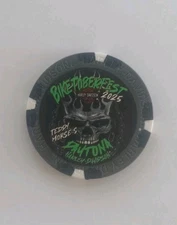 Harley Davidson Daytona Beach Biketober Fest 2025 Poker Chip New