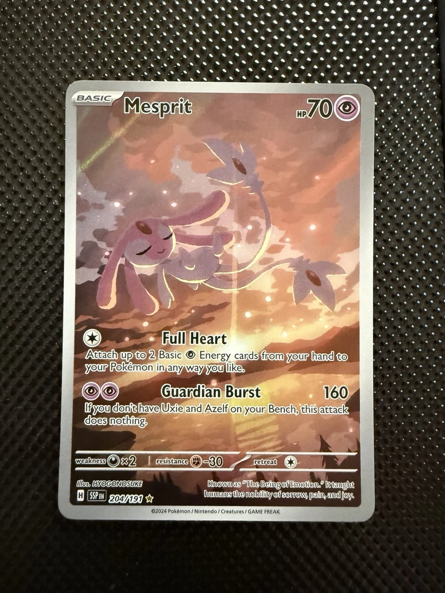 Pokémon TCG Psychic Rare Individual Collectible Card Game Cards