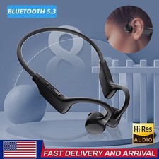 Outdoor Bone Conduction Headphones Bluetooth 5.3 Wireless Earbuds Sport Headset