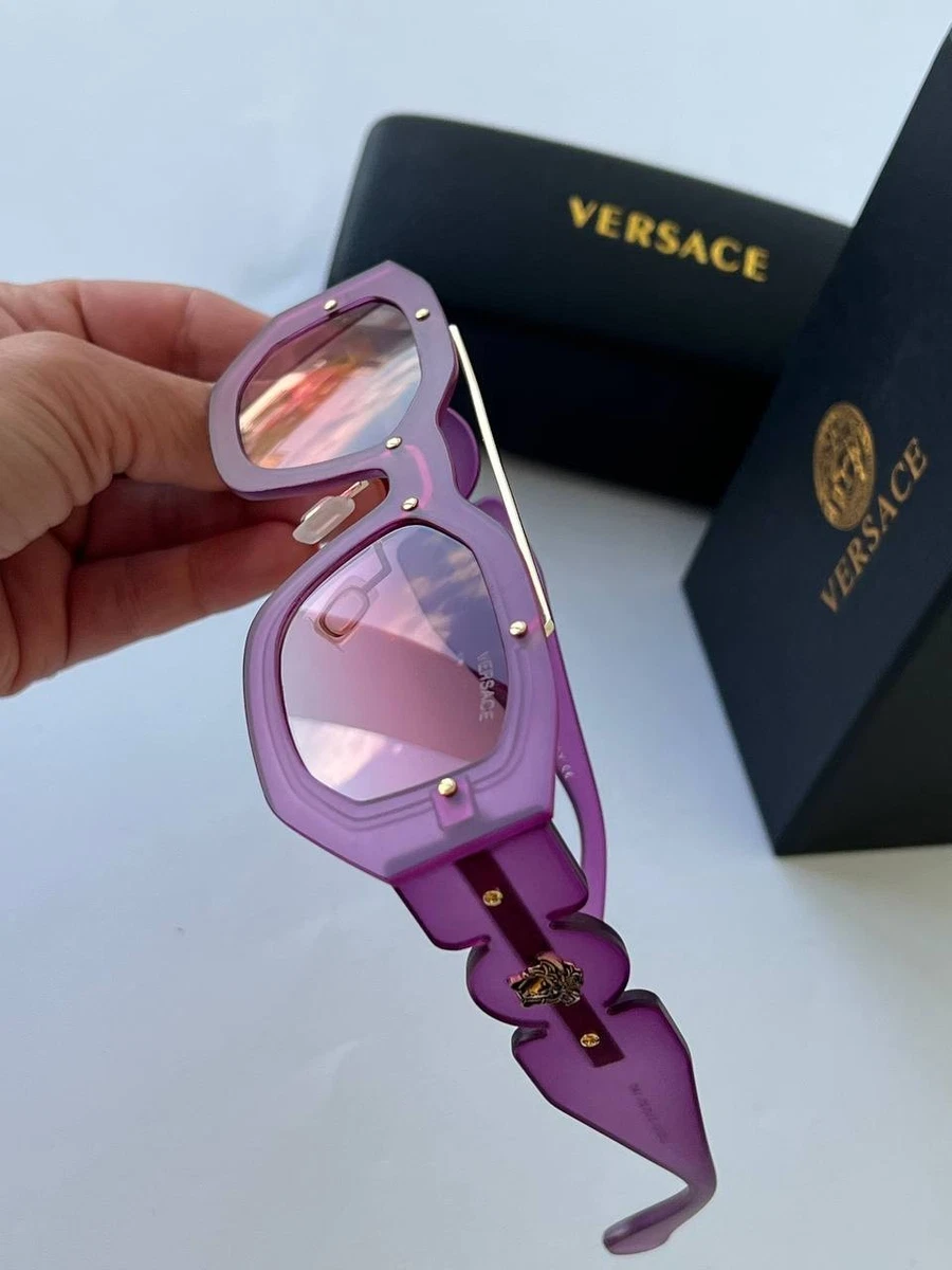 Versace Cat Eye Sunglasses Purple for Women for sale | eBay display picture 2