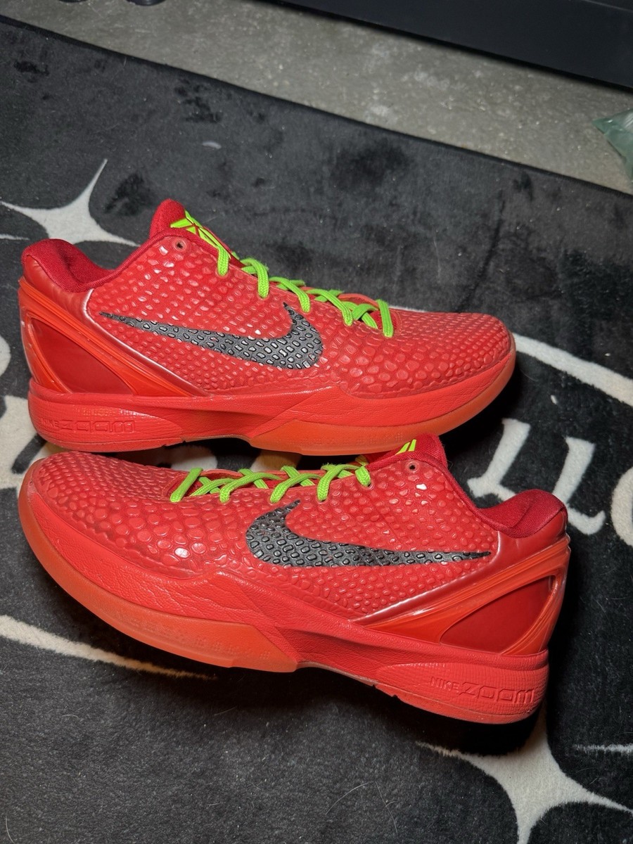 Size 8.5 - Nike Kobe 6 Protro Low Reverse Grinch | eBay
