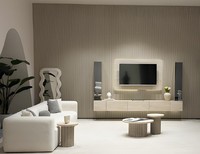 Couchtisch Set 2Xcouchtisch Moderner Stil Beige Elegant Schlicht