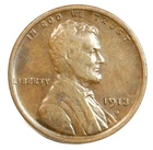 1913-D 1C BN Lincoln Cent- Choice EF- SMH 1619