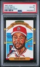 ⚾ 1987 Leaf Canadian - Diamond Kings Ozzie Smith #5 ⚾