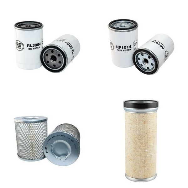 Filter Service KIT FüR Bomag BW135 Ad Luft ÖL Kraftstoff W / Deutz F3L1011 Motor-image